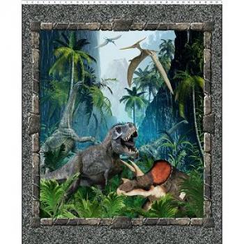 Dinosaur Large Panel - Multi