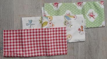 Fat Quarter Bundle Vögel und Blumen