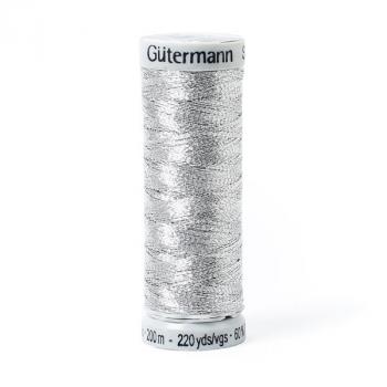 Gütermann Metallic 200 m Silber