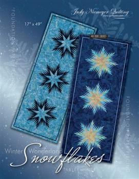 Winter Wonderland Table Runner by Judy Niemeyer vo Quiltworx