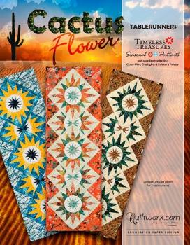 Cactus Flower von Judy Niemeyer by Quiltworx