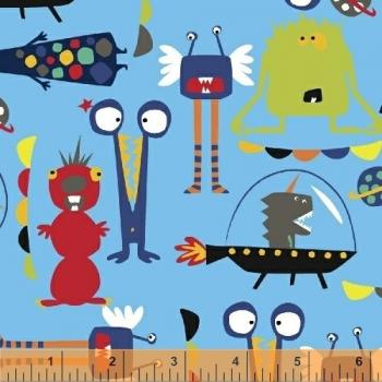 Aliens in Space by Jan Avellana