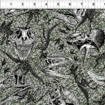Dinosaur Fossils-Gray