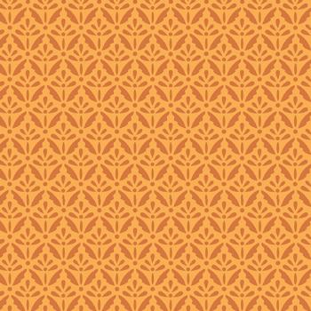 Floret Orange by Nancy Halvorsen
