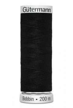 Bobbin schwarz 200 m