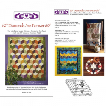 60-degree Diamonds are Forever, Marti Michell Patterns
