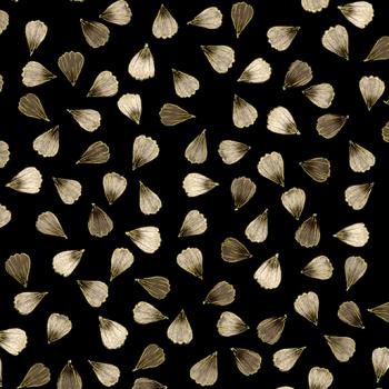 Pressed Petals Black