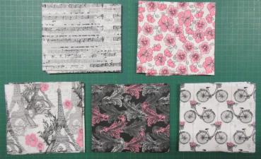 Fat Quarter Bundle Paris Travel