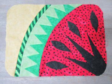 Watermelon Placemats Kit von Judy Niemeyer by Quiltworx