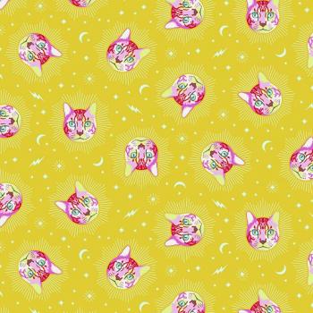 Cheshire gelb by Tula Pink