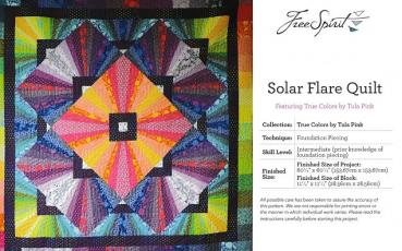 Solar Flare Quilt by Tula Pink