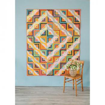 Curvy Log Cabin von Sew Kind of Wonderful