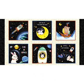 Hula Universe Small Panel by The Little Red House