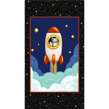 Hula Universe Large Panel by The Little Red House