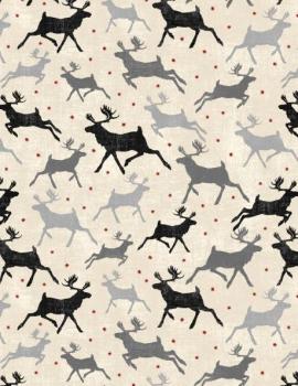 Holiday in the Woods by Janelle Penner für Wilmington Prints