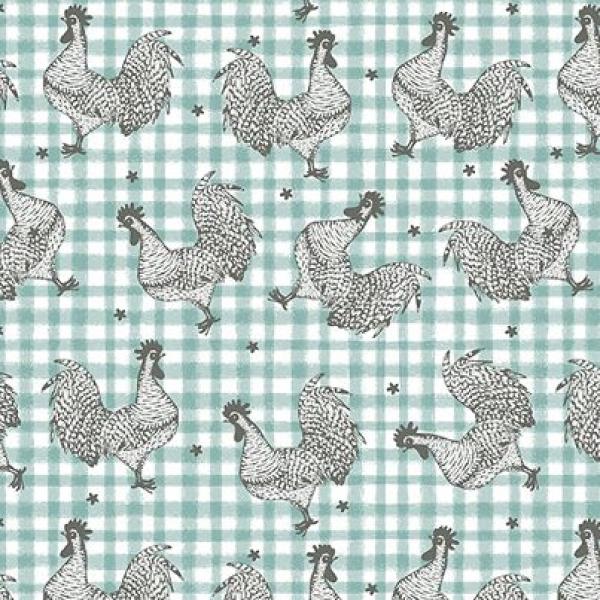 Roost Turquoise by Jessica Flick