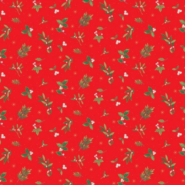 Festive Foliage Scatter Red