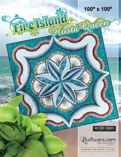 Fire Island Hosta Queen von Judy Niemeyer by Quiltworx