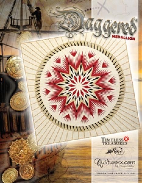 Daggered Medallion von Judy Niemeyer by Quiltworx