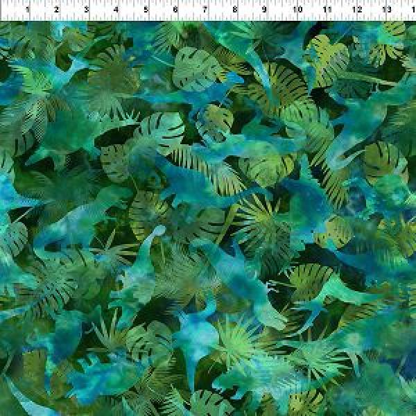 Dinosaur Jungle-Green