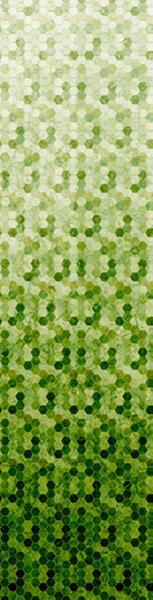 Backsplash green by Hoffman