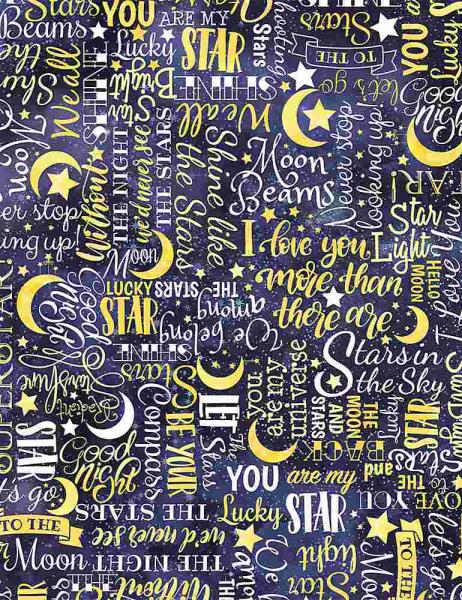 Star yellow by Timeless Treasures