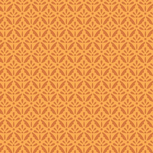 Floret Orange by Nancy Halvorsen