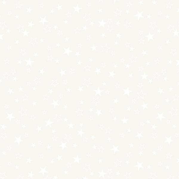 Better Basics Deluxe Cotton, Tonal Stars White/White