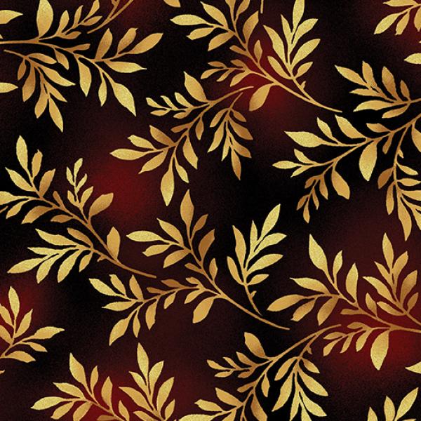 Valley Fern Chocolate/Gold