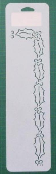 Quiltschablone Holly Border