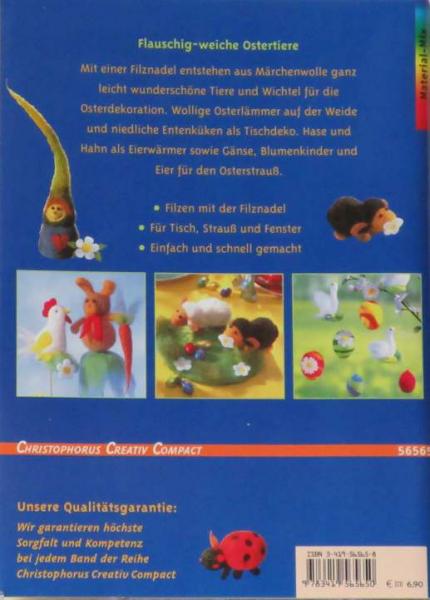 Oster-Deko Filzen mit der Nadel mit Vorlagen von Ingrid Moras