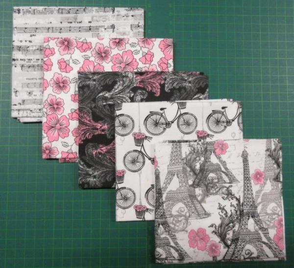 Fat Quarter Bundle Paris Travel