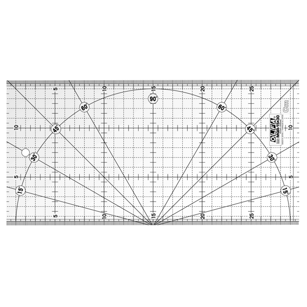 OLFA Quilt Ruler 15x30cm, MQR-15x30