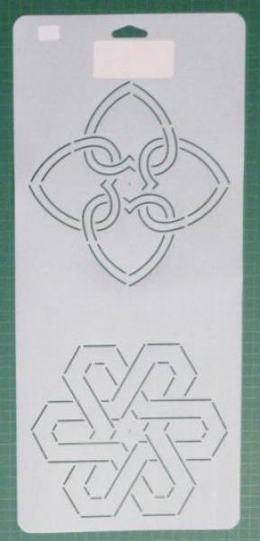 Quiltschablone Keltische Muster