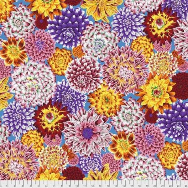 Dancing Dahlias Multi by Kaffe Fassett