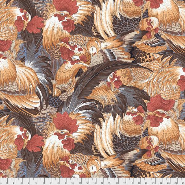 Roosters Natural Snow Leopard Designs