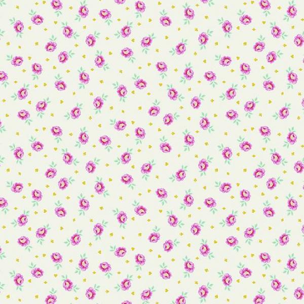 Baby Buds gelb by Tula Pink