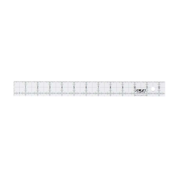 OLFA Quilt Ruler 1 x 12 inch