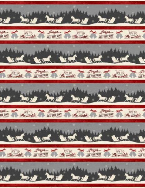 Holiday in the Woods by Janelle Penner für Wilmington Prints