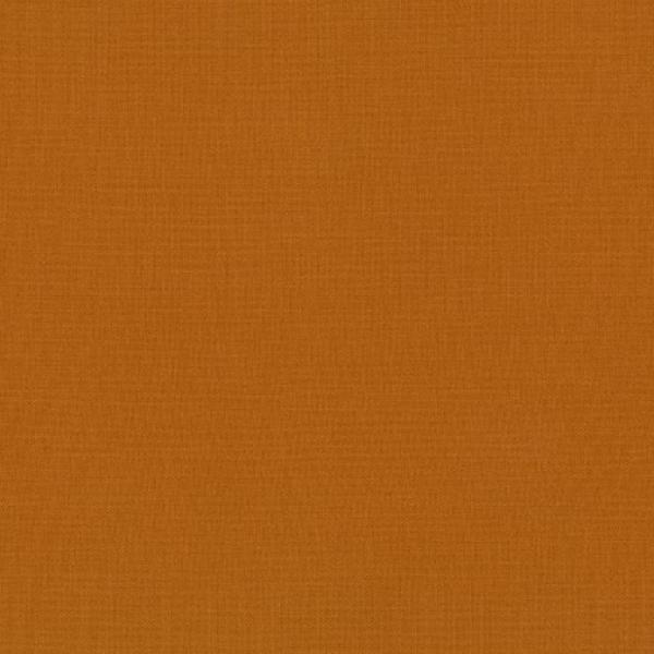 Kona Cotton Uni roasted pecan by Robert Kaufmann Fabrics