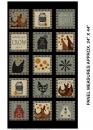 Roost Squares Panel Multi by Beth Albert