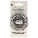 CURVED BASTING PINS No.2 39mm - 0,90mm (Blister 65pc), BOHIN