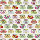 Curiouser Tea Time weiß by Tula Pink